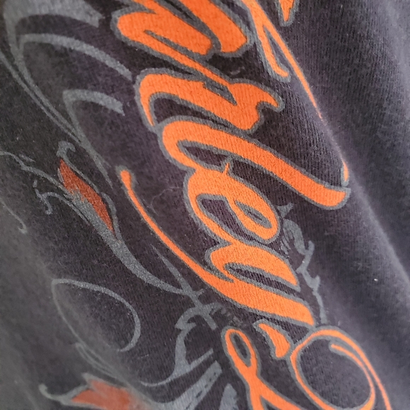 Harley Davidson motorcycle women's t-shirt v neck - Picture 8 of 12